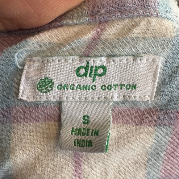 dip Multicolor Plaid Button-Down Shirt - Picture 6 of 8